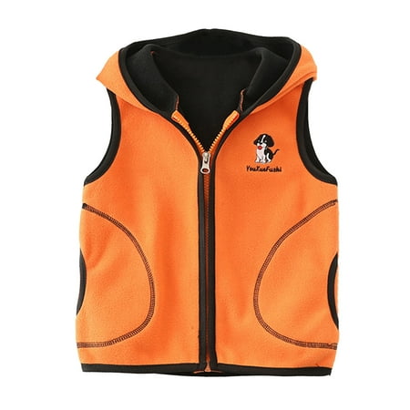 

ZHUASHUM Toddler Boys Girls Cartoon Dog Prints Winter Zippered Coat Jacket Thicken Warm Outwear