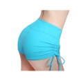 thumbnail image 3 of Madjtlqy Womens Swim Shorts High Waist Sides Drawstring Stretch Sports Boyshorts Bathing Suit Tankini Bottoms, 3 of 6