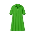 thumbnail image 4 of Gytharion Women's Casual Dresses Solid Color Lapel Buttoned A-Line Shirt Dresses Long Sleeve Loose Dresses with Pockets, 4 of 4