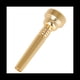 thumbnail image 2 of Boca de Trompeta para Instrumentos de LatóN Boca de Trompeta de 17C Chapada en Oro de LatóN para Principiantes Boquilla de Trompeta de 17C, 2 of 10