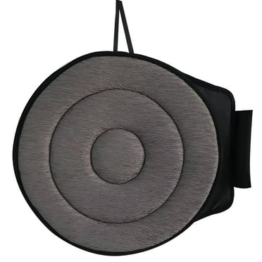 LAMIRO 360° Rotating Seat Cushion Degree Swivel Seat Cushion, Car Seat Rotating Revolving Cushion Memory Swivel Foam Mobility Aid Seat Chair Assist for Elderly, Swivel Seat Cushion for Car