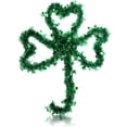 thumbnail image 1 of Injueey Guirnalda de oropel de 8 Uds., de trébol, decoraciones de lámina metálica, colgante de techo para Navidad, bodas, en exteriores e Kits de decoración para fiestas Verde 2m Injueey HA012699-01, 1 of 6