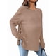thumbnail image 1 of Camiseta de Maternidad de Larga para Mujer, Top Deportivo, Túnica, Atuendo para Mamá. Caqui L, 1 of 10