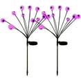 thumbnail image 1 of Halloween Decor Outdoor Swaying Light 600mAh Solar Firefly Light (Purple 10LED), 1 of 10
