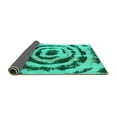 thumbnail image 2 of Ahgly Company Indoor Rectangle Abstract Turquoise Blue Modern Area Rugs, 6' x 9', 2 of 4