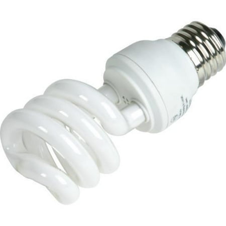 - Integrated Compact Fluorescent Bulb TCP 9W 2700K Twist, 10,000 Hour Life
