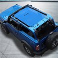 thumbnail image 5 of CheroCar Sunshade Mesh Sun Shade Bikini Top Roof Sunblock Mesh Heat Shield Mesh for Ford Bronco 2021-2024 2 Doors,Blue, 5 of 10
