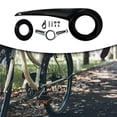 thumbnail image 1 of Bike Chain Guard Bike Chain Guard, 38-40T Protector Durable Bike Chain Cover Conjunto completo negro Cola cubierta de cadena de bicicleta, 1 of 8
