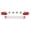 Red, variant on Fanoery Long lasting & Rust resistant Bars 100A Busbar with 6 Terminals for Automotive