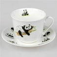 thumbnail image 1 of Roy Kirkham ER28142 Tasse Petit Déjeuner Panda 105 mm - Lot de 2, 1 of 1