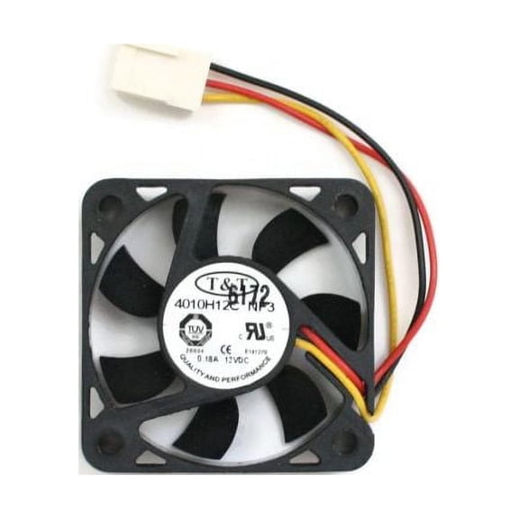 Fan t&t 4010h12c nf3 0.18a 12vdc, 40x10mm, 3-wire