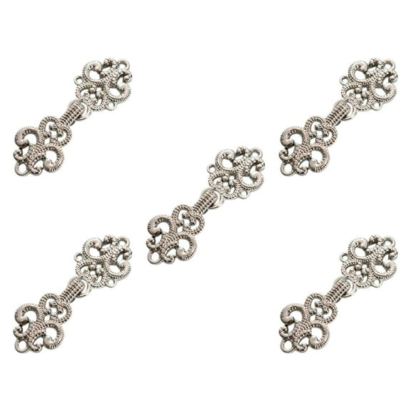 Tachiuwa 5Pcs Fasteners Cardigan Clips for Outfit Jacket Scarf Costumes Pants