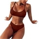 thumbnail image 4 of Conjunto de bikini de dos piezas cómodo con contraste de pecho alto para mujer OAVQHLG3B Store  lin121212, 4 of 4