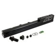 thumbnail image 3 of AEM Electronics Fuel Injector Rail 25-103BK High Volume; Anodized; Black; Aluminum; 1/2 Inch bore Diameter; 9/16-18 Inch Threads; Single; With Fittings/Fuel Injector O-Rings, 3 of 3