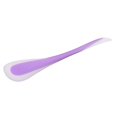thumbnail image 2 of jifeng 2xDual-Purpose Silicone Scraper Butter Spoon Cream Spatula Baking Tool Purple, 2 of 4
