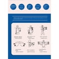 thumbnail image 5 of Mancuernas para ejercicio acuático, peso de agua, 2 uds., mancuernas de agua para piscina, ejercicio de peso, equipo de aeróbic acuático, mancuerna de espuma Eva, 5 of 5