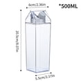 thumbnail image 2 of Milk Carton Water Bottle, 17oz Square Water Bottle for Outdoor Sports Travel Camping (500 ml), 2 of 8