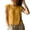 *Yellow, variant on VBVC Women's Linen Blend Cap Sleeve Top , Ladies' Crew Neck Button Back Blouse , Loose Fit Summer Shirt For Women,Army Green,S-2XL
