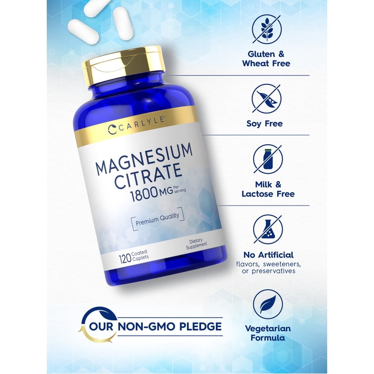 l carnitine magnesium citrate L-carnitine | C19H25Mg3NO17 | CID 45357297 Carlyle, Magnesium Citrate, 1800mg, 120