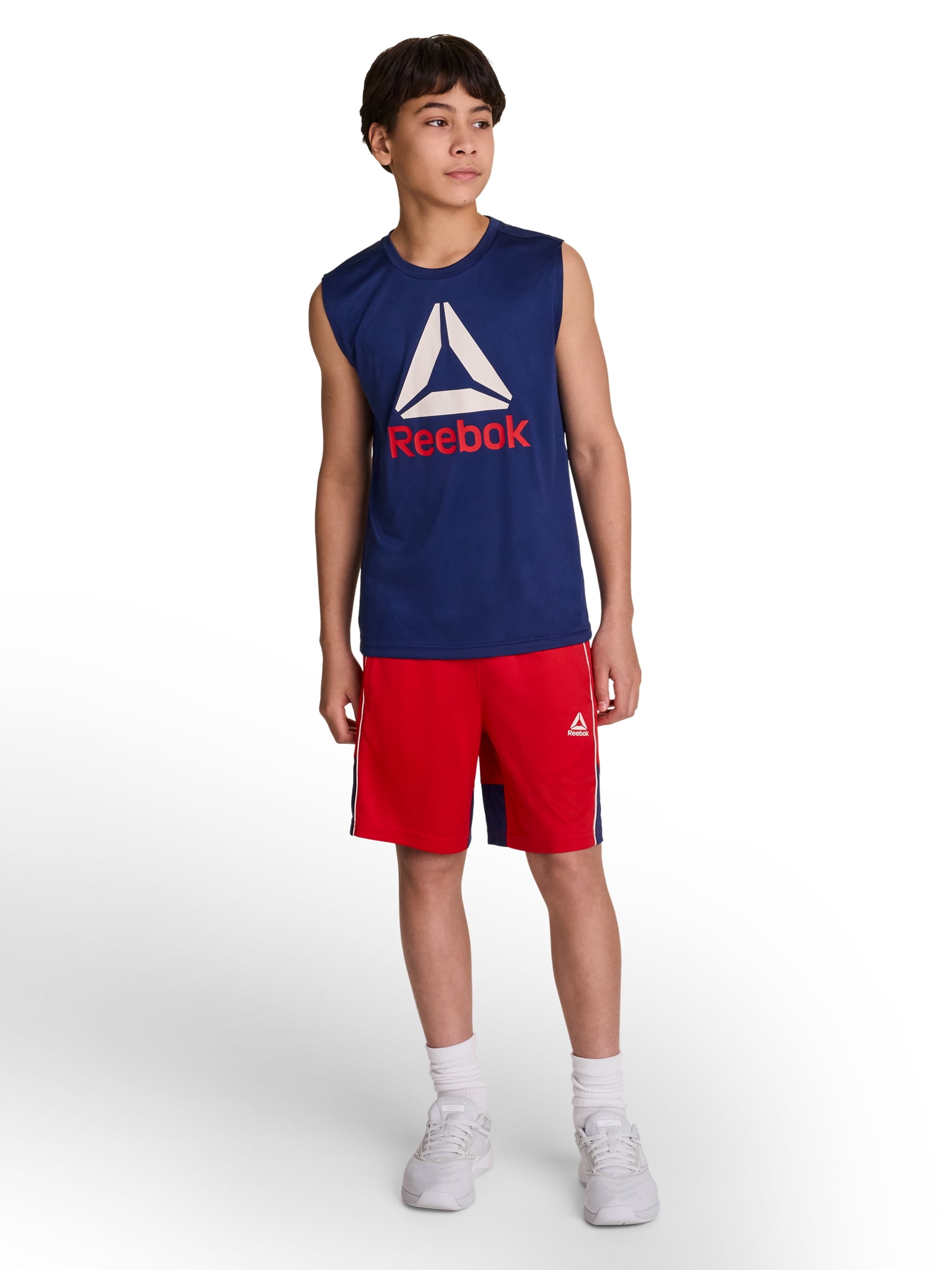Reebok Boy's Athletic Tank Top & Short, 2-Piece Set, Sizes 4-18
