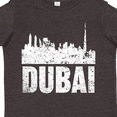 thumbnail image 4 of Inktastic Dubai City Skyline with Grunge Boys or Girls Toddler T-Shirt, 4 of 5