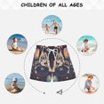 thumbnail image 6 of FORMRS Boys Swim Trunks Quick Dry Mesh Liner Boardshorts Sizes XS-XL, Pink Record, 6 of 7