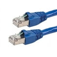 thumbnail image 2 of Monoprice Cat6A Ethernet Patch Cable - 30 Feet - Blue | Network Internet Cord - RJ45, Stranded, 550Mhz, STP, Pure Bare Copper Wire, 10G, 26AWG, 2 of 6
