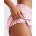thumbnail image 3 of Shorts CRZ YOGA Cintura Alta Tiro Alto 6 cm de Entrepierna Secado Rápido Rosa S, 3 of 4