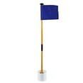 SIEYIO Golf Flagstick, Putting Green Flags Hole Cup, Golf Pin Flags for