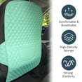 thumbnail image 4 of Car Seat Back Kick Pad Protector with Storage Pockets, Waterproof Leather Anti-Kick Mat for Childs, Stain Resistant Easy Install and Universal Fit Rear Seat Cover, 4 of 6