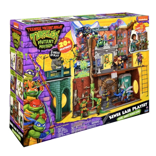 TMNT Action Figure Sets for Classroom Imaginative Play - Walmart