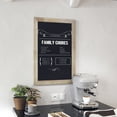 thumbnail image 4 of BizChair Weathered Magnetic Wall Chalkboard, Extra Large Size 20" x 30", Framed Decorative Chalkboard with Eraser - For Kitchen, Weddings, Menus and More!, 4 of 11