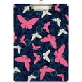 thumbnail image 2 of 12.5"x9" Butterfly Clipboards, Standard A4 Letter Size Nursing Clipboard with Low Profile Metal Clip Decorative Clip Board for Office Supplies,Gold, 2 of 7