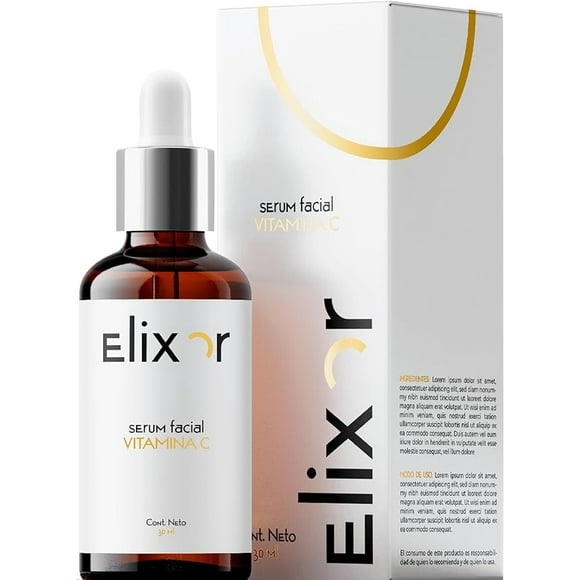 Suero facial Vitamina C + Ácido Hialuronico + Vit E + Tea tree Pureza Natur
