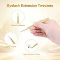 thumbnail image 3 of NAGARAKU AG Series High-Density Fiber Tip Anti-Slip Professional Tweezers for Eyelash Extensions AG-07, 3 of 7