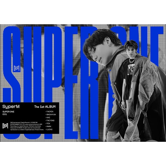 Pre-Owned Superm - SuperM The 1st Album Super One (Unit A Ver. TAEYONG & TAEMIN) - Music & Performance - CD