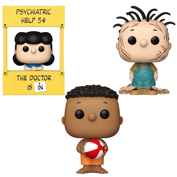 Funko Peanuts Pop! TV Vinyl Figures Collectible 4 Pack 4 Inch