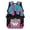 Pink Teal Ice Cream Drip Baseball, variant on Yspwyqan Brown Duck Camo School Backpack for Kids Teens, 17 Inch Lightweight Large Capacity with Front Pockets, Double Zipper Fits 15.6 Laptop for Elementary Middle High School