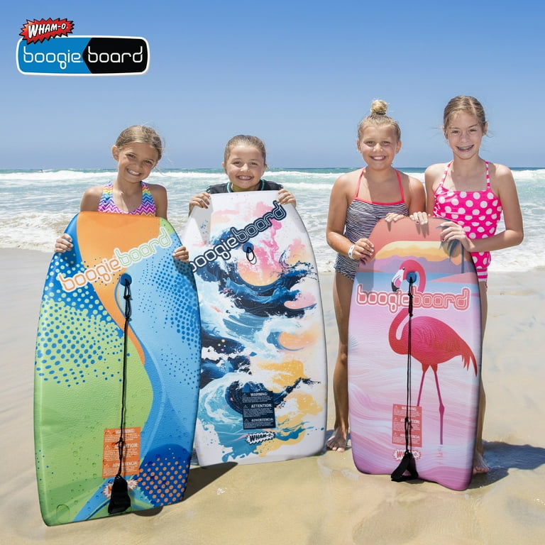 Wham-O 2 Pack 33 Inch Boogie Board, Body Board Lightweight with