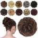 thumbnail image 1 of FESHFEN Moños para el cabello, postizos para mujeres, color marrón y castaño claro, coleteros para cabello mixto, extensión de cabello grueso, moño, cola de caballo ondulada desordenada, moño Updo, 1, 1 of 2