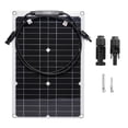thumbnail image 1 of Mistaha Flexible Monocrystalline Silicon Solar Panel 20W 18V for RV, Yacht, Car, Outdoor Use - Bendable and Lightweight PV Module, 1 of 6