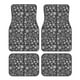 thumbnail image 1 of Balery simple white Snowflake Juego de 4 Alfombrillas para Auto, Revestimientos de Caucho Resistente, Diseño Antideslizante, 1 of 7