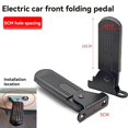thumbnail image 3 of 2 Piezas Pedales Delanteros Ciclomotor Eléctrico,Almohadilla Soporte para Piernas para Pedales Delanteros Plegables,Placa Acero Engrosada,Accesorios Bicicleta Eléctrica, 5 cm, 3 of 8