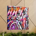 thumbnail image 6 of Bike Riders Expressionism - Canvas, 6 of 10