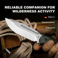 thumbnail image 4 of Kizer Fixed Blade Knife Ursa Major, Nitro-V Steel Micarta Handle Pocket Tactical Knives, 1082A3, 4 of 11