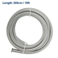 thumbnail image 5 of AN6 3/8" 10ft CPE Fuel Line Hose Stainless Steel Car Engines Braided Tube, 5 of 7