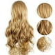 thumbnail image 2 of Peluca rubia larga y ondulada, peluca larga y rizada para mujer, peluca con raya media, peluca rubia larga y rizada, diseño de próxima generación, 2 of 8