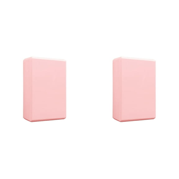 2PCS Yoga Blocks – High Density EVA Foam Yoga Blocks for Support, Stretching & Meditation – Lightweight, Non- Yoga Props for Pilates, Balance & Deep Poses – Durable Foam Brick Essentials