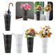 thumbnail image 5 of Vintage Antique Vase Multifunctional Metal Umbrella Holder Freestanding Bucket, 5 of 5