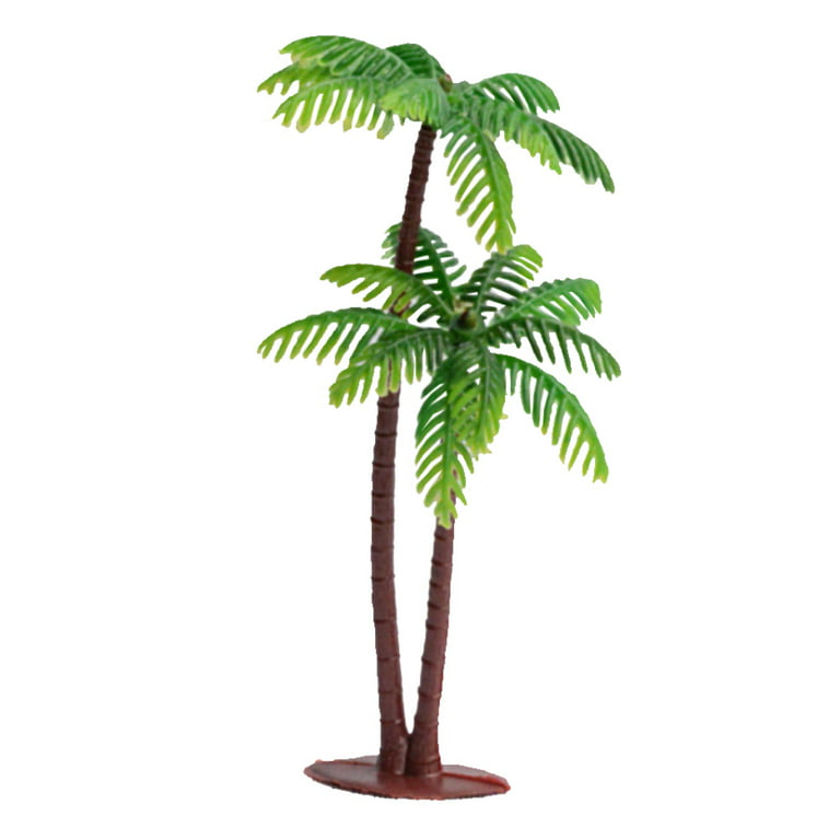 Nuolux Tree Model Trees Palm Landscape Scenery Rainforest Layout Miniature Greenfakearchitecture Projects Diorama Supplies, Size: 16